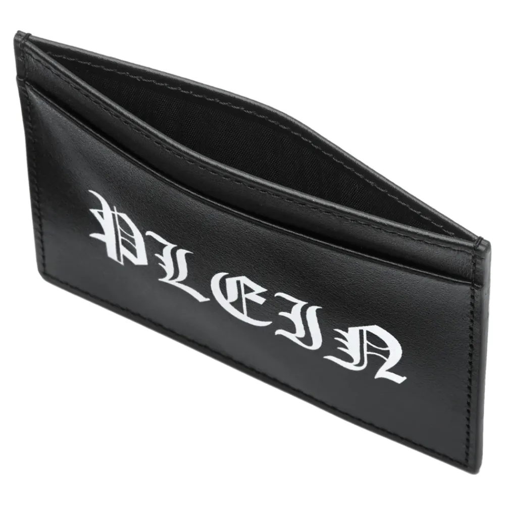 Punge & Kortholder^Philipp Plein French Wallet Gothic Sort
