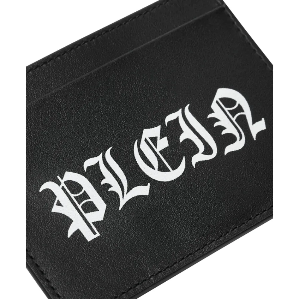 Punge & Kortholder^Philipp Plein French Wallet Gothic Sort