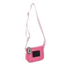 Tasker<Marc Jacobs Fuchsia Tasker med Logo Patch Charme Pink