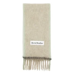 Halstørklæder Og Tørklæder^Acne Studios FW25 Fringe Scarf Beige