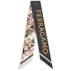 Tørklæder<Ferragamo Gaia Print Bandeau Multifarvet