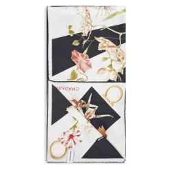 Tørklæder<Ferragamo Gaia Print Silketørklæde Multifarvet