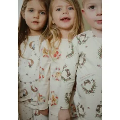 Nattøj<Konges Sløjd Gamer Todelt Pyjamassæt Beige