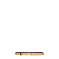 Bælter<Ferragamo Gancini Reversibelt Bælte Beige