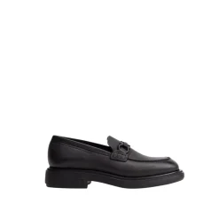 Loafers^Ferragamo Gancini-dekorerede mokkasinsko Sort