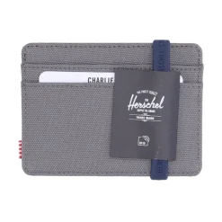 Punge & Kortholder<Herschel Gargoyle Grey RFID Herre Pung Grå
