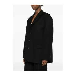 Jakker^The Frankie Shop Gelso Oversized Blazer Sort