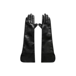 Handsker<By Malene Birger Gemi Leather Gloves Sort