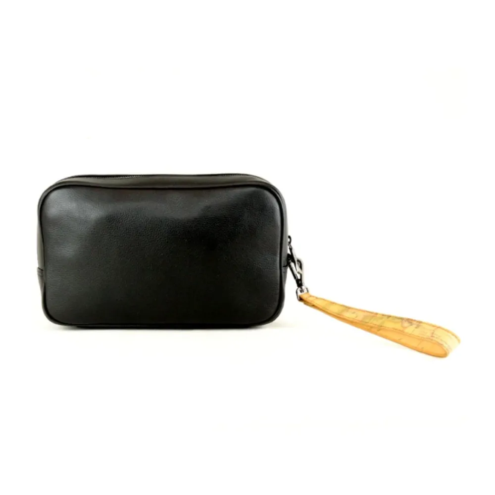 Toilettasker<Alviero Martini 1a Classe Geo Classic Clutch Taske Sort