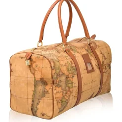 Rejsetasker^Alviero Martini 1a Classe Geo Classic Travel Bag Beige