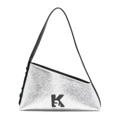 Skuldertasker^Karl Lagerfeld Geo Shiny Skuldertaske Grå
