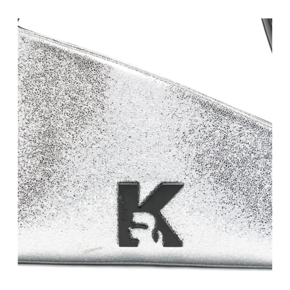 Skuldertasker^Karl Lagerfeld Geo Shiny Skuldertaske Grå