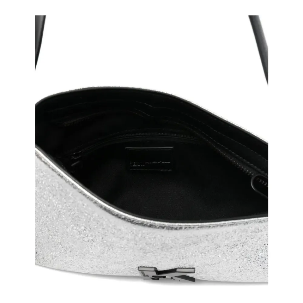 Skuldertasker^Karl Lagerfeld Geo Shiny Skuldertaske Grå