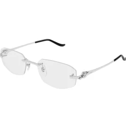 Briller^Cartier Geometrisk Metalramme Grå