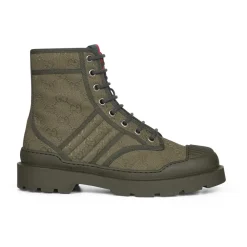 Støvler<Gucci GG Canvas Ankelstøvler Grøn
