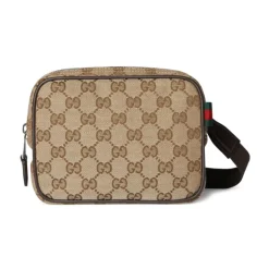 Tasker^Gucci GG Canvas Mini Bag Beige