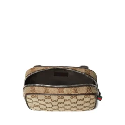 Tasker^Gucci GG Canvas Mini Bag Beige