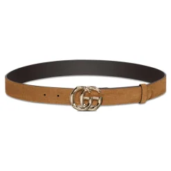 Bælter<Gucci GG Marmont Bælte Brun