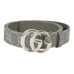Bælter^Gucci GG Marmont Tyndt Bælte Grøn