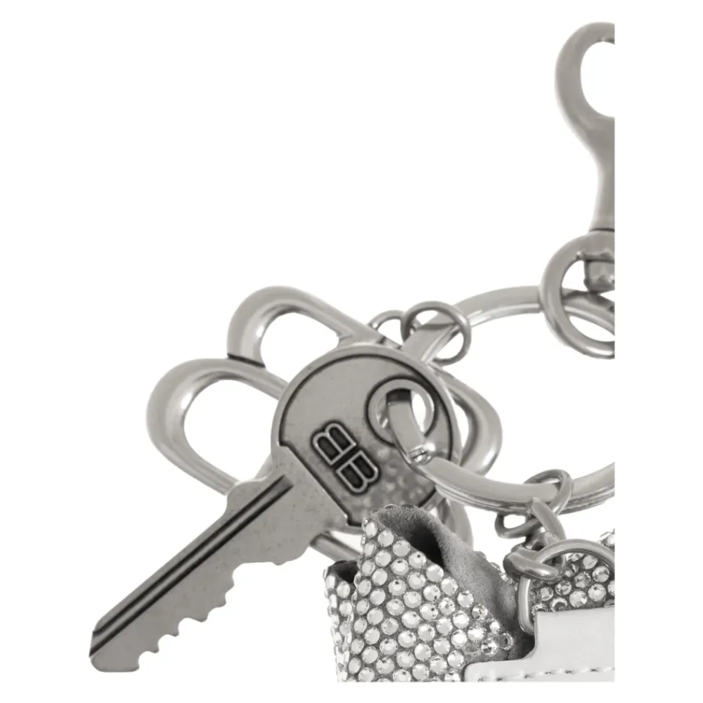 Tilbehør Til Tasker^Balenciaga Gifting Bow Charm Grå