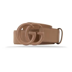 Bælter^Gucci Glat Læderbælte Brun