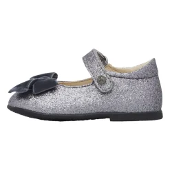 Ballerinasko<Naturino Glitter Fabric Ballerina Grå