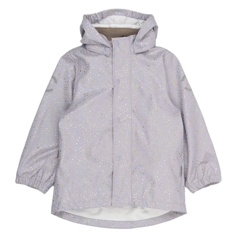 Overtøj<Mikk-Line Glitter Rain Set - Lavender Aura Grå