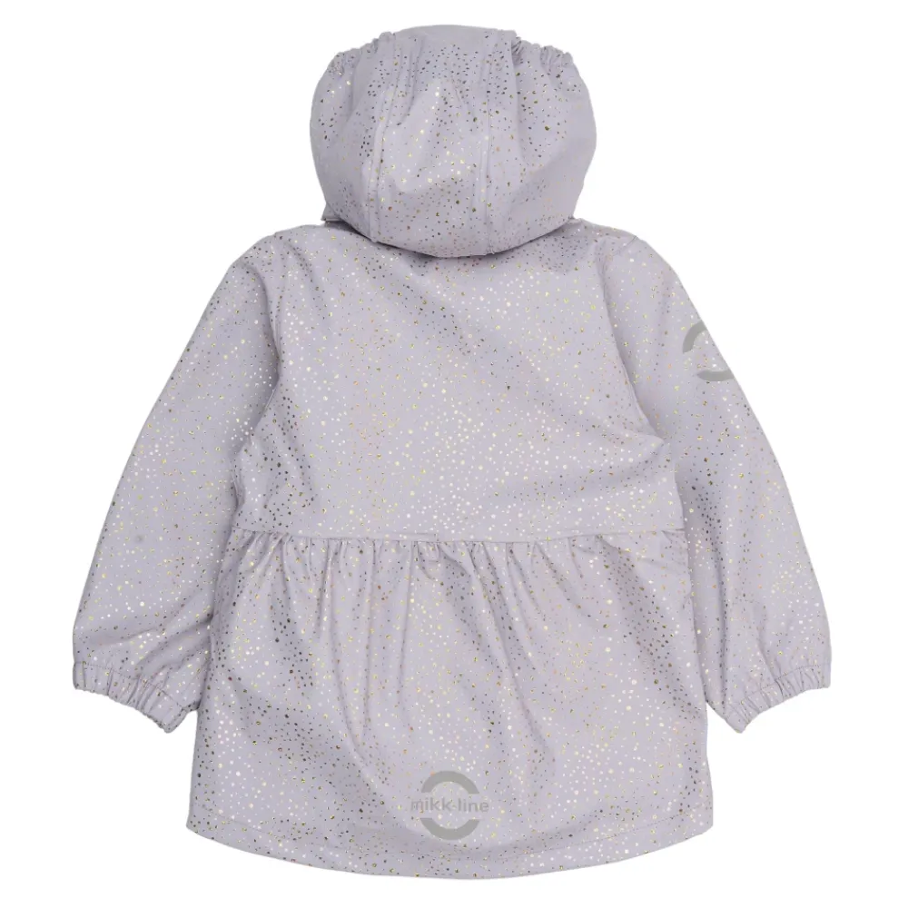 Overtøj<Mikk-Line Glitter Rain Set - Lavender Aura Grå