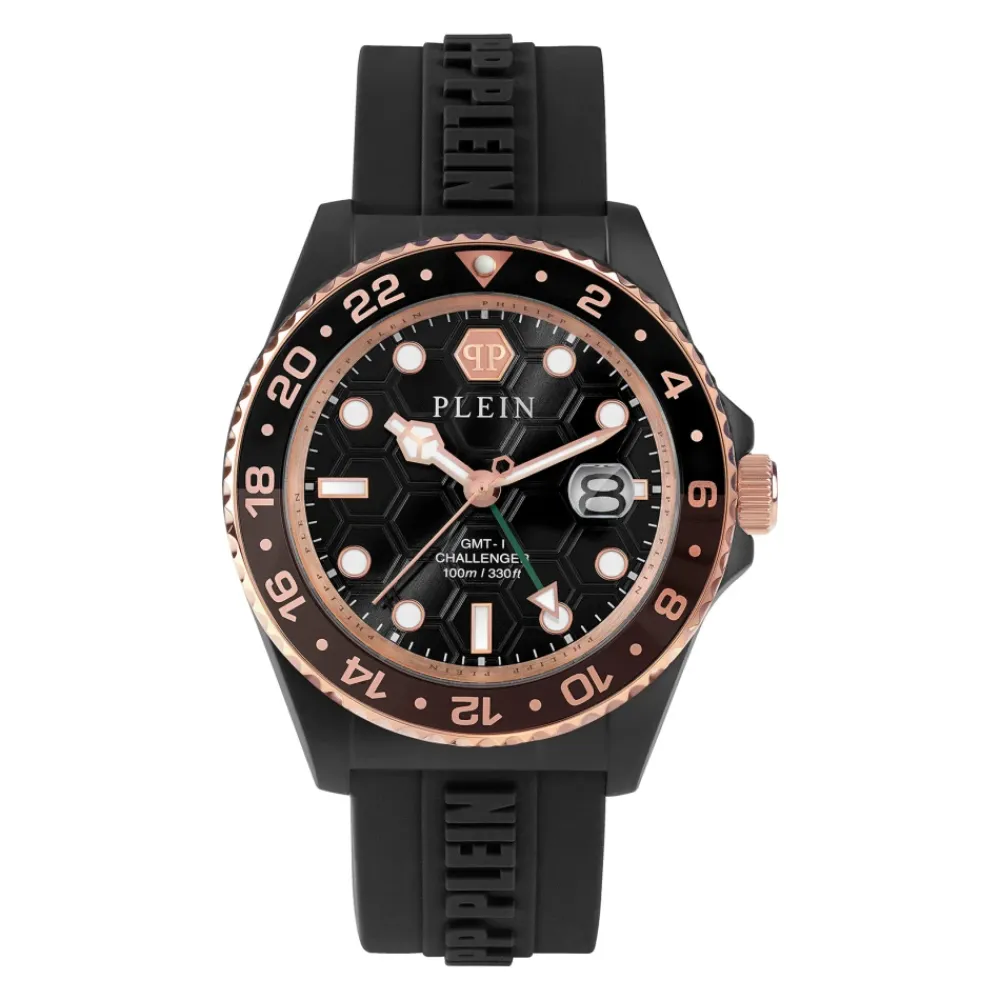 Ure^Philipp Plein GMT-I Challenger Watch Sort
