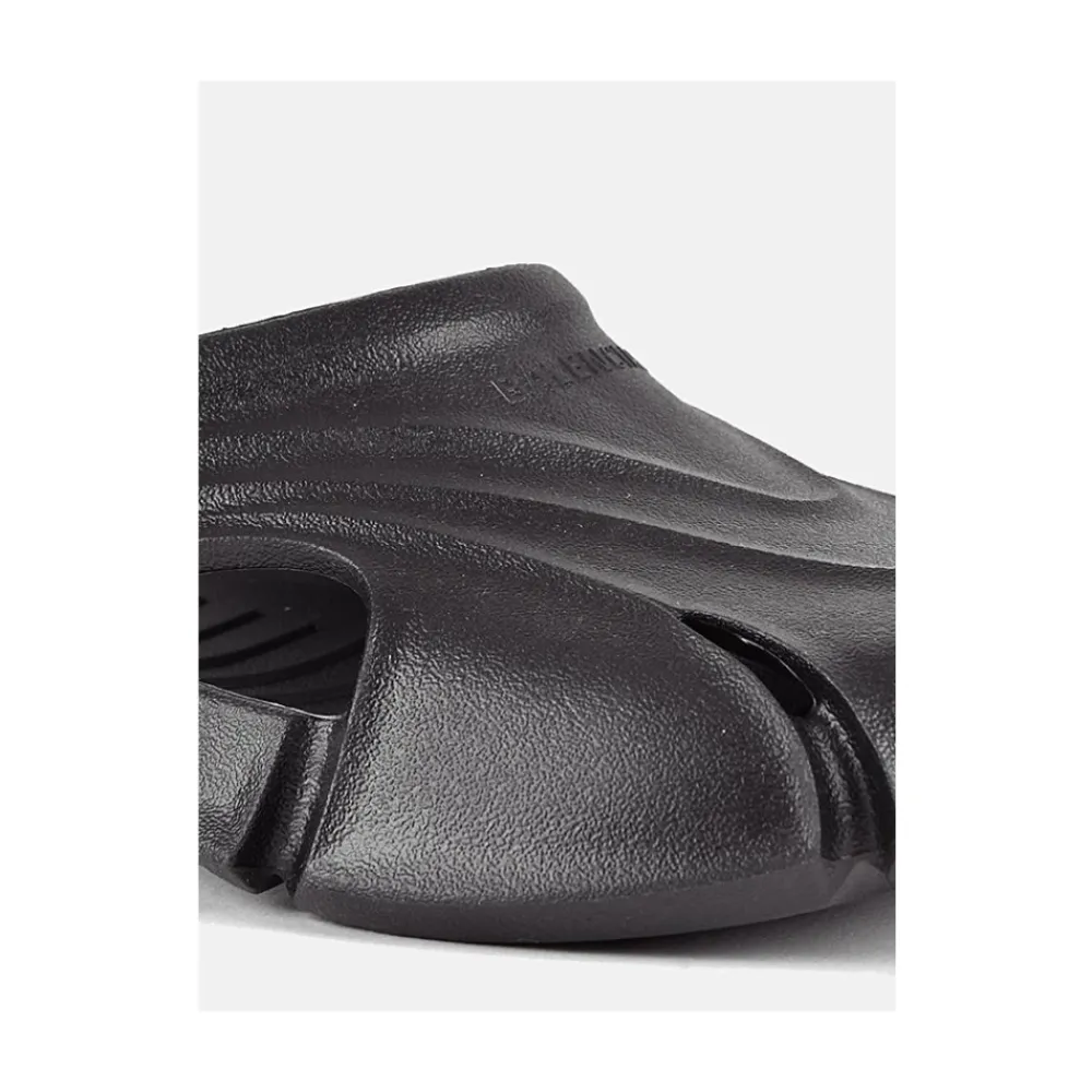 Sandaler<Balenciaga Gomme Flats Mules Sort