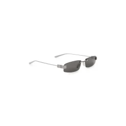 Solbriller|Solbriller<Balenciaga Gossip rektangelformede solbriller Grå