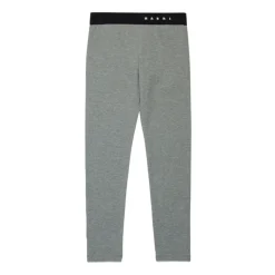 Underdele^Marni børne leggings med logo Grå