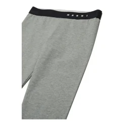 Underdele^Marni børne leggings med logo Grå