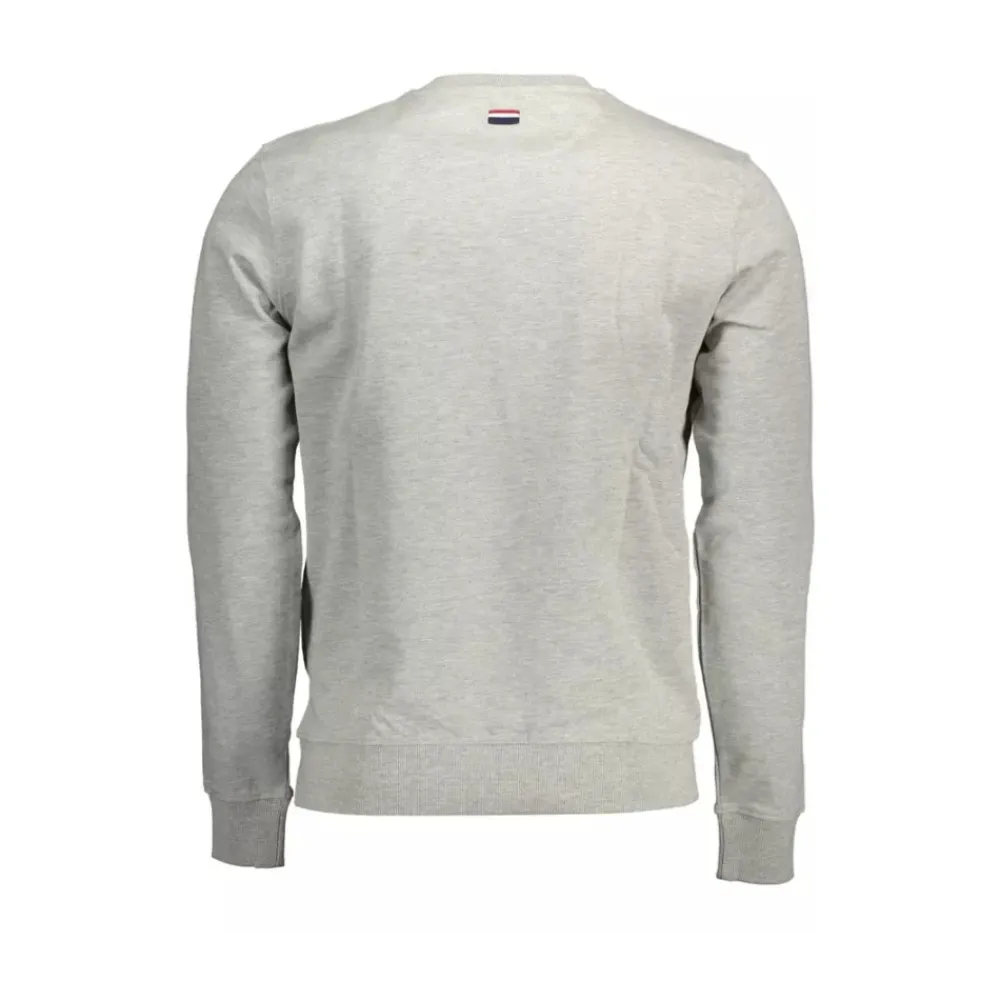 Sweatshirts^U.S. Polo Assn. Gr Cotton Sweater til Mnd Grå