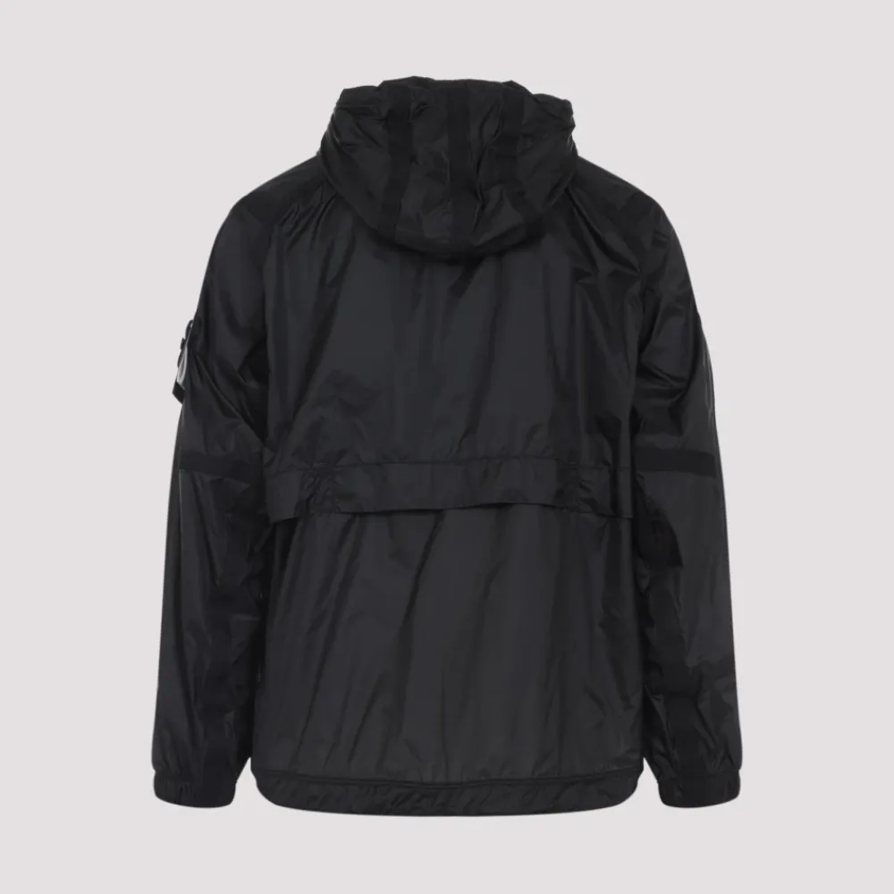 Jakker^Stone Island Grå Jakke til Mænd AW25 Sort