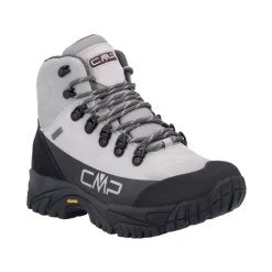 Trekkingsko<CMP Sneakers Vandtæt Læder Vibram Sål Grå
