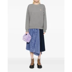 Sweatshirts^Maison Kitsuné Sweater med Lange Ærmer Grå