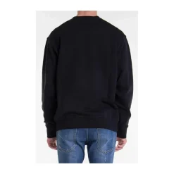 Sweatshirts<Dsquared2 Grafisk Print Urban Sweatshirt Sort