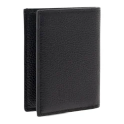 Punge & Kortholder<Tom Ford Grain Leather Folding Cardholder Sort