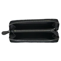 Punge & Kortholder^Bottega Veneta Grainy Leather Zip-Around Wallet Blå