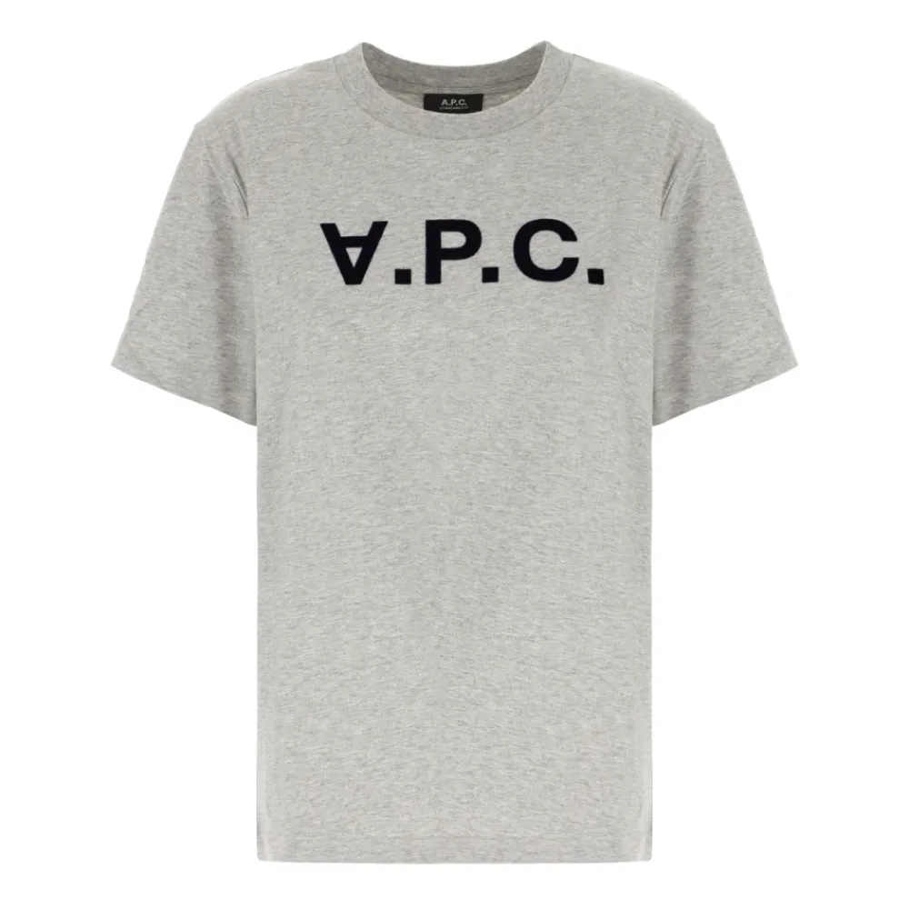 T-Shirts<A.P.C. Grand VPC T-shirt Grå