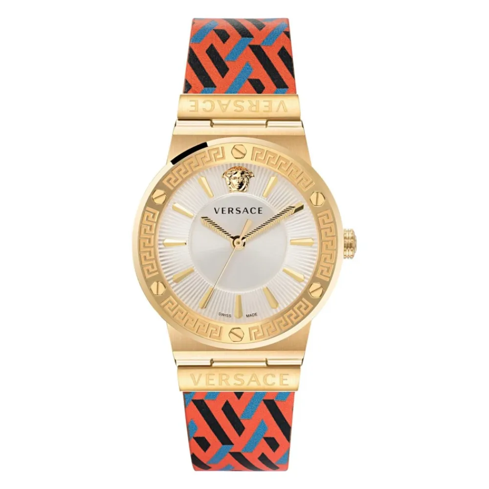 Ure^Versace Greca Logo 38 mm Multifarvet