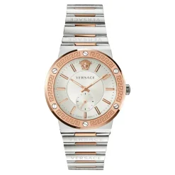Ure^Versace Greca Logo Watch Grå