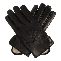 Handsker|Handsker^Diesel G-Reies Leather Gloves Sort