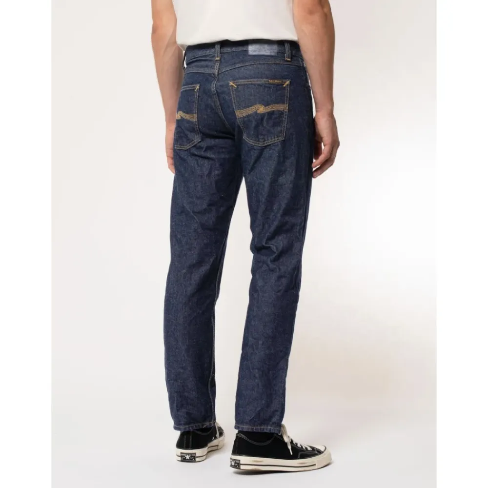 Jeans<Nudie Jeans Gritty Jackson gennemvædeteps Blå
