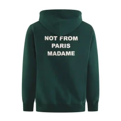 Trøjer^Drole de Monsieur Slogan Hættetrøje Grøn