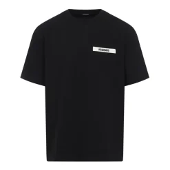 T-Shirts<Jacquemus Gros Grain T-shirt Sort