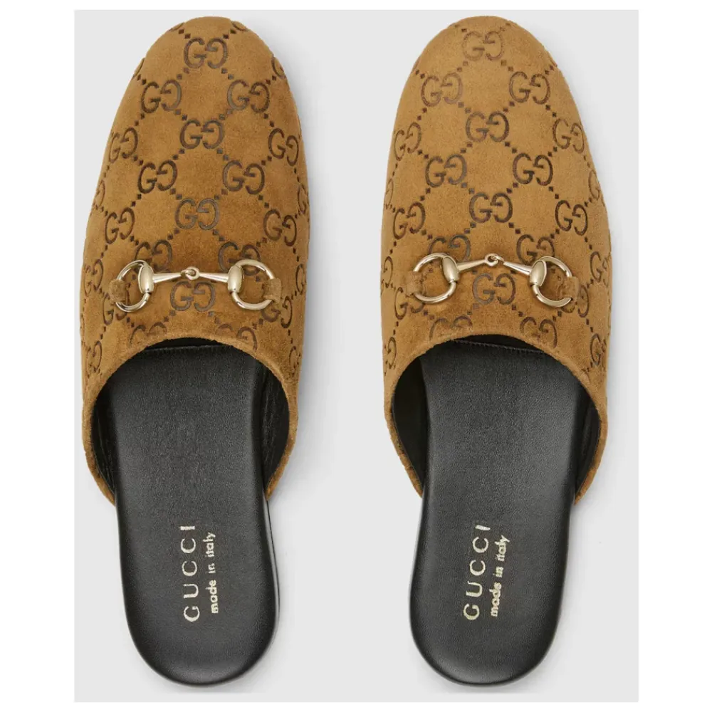 Loafers<Gucci Sandaler Brun