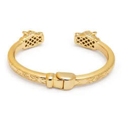 Smykker<Nialaya d CZ Panther Armbånd Gul