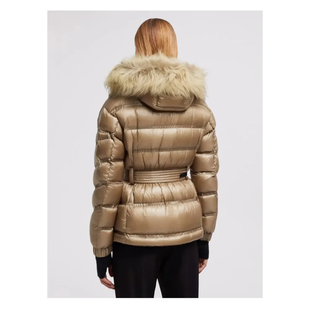 Jakker<Moncler d Elastan Polyamid Jakker Fremstillet i RO Gul